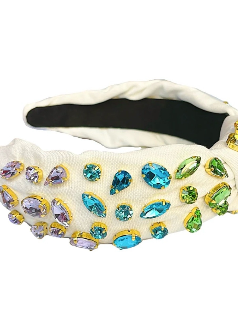 Brianna Cannon Rainbow Jeweled Headband - Multicolor Accent - Picture 13 of 14